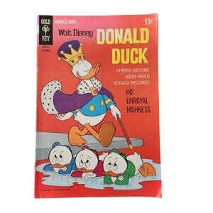 Gold Key Donald Duck #122 1968 Comic Book Collector Bagged Boarded